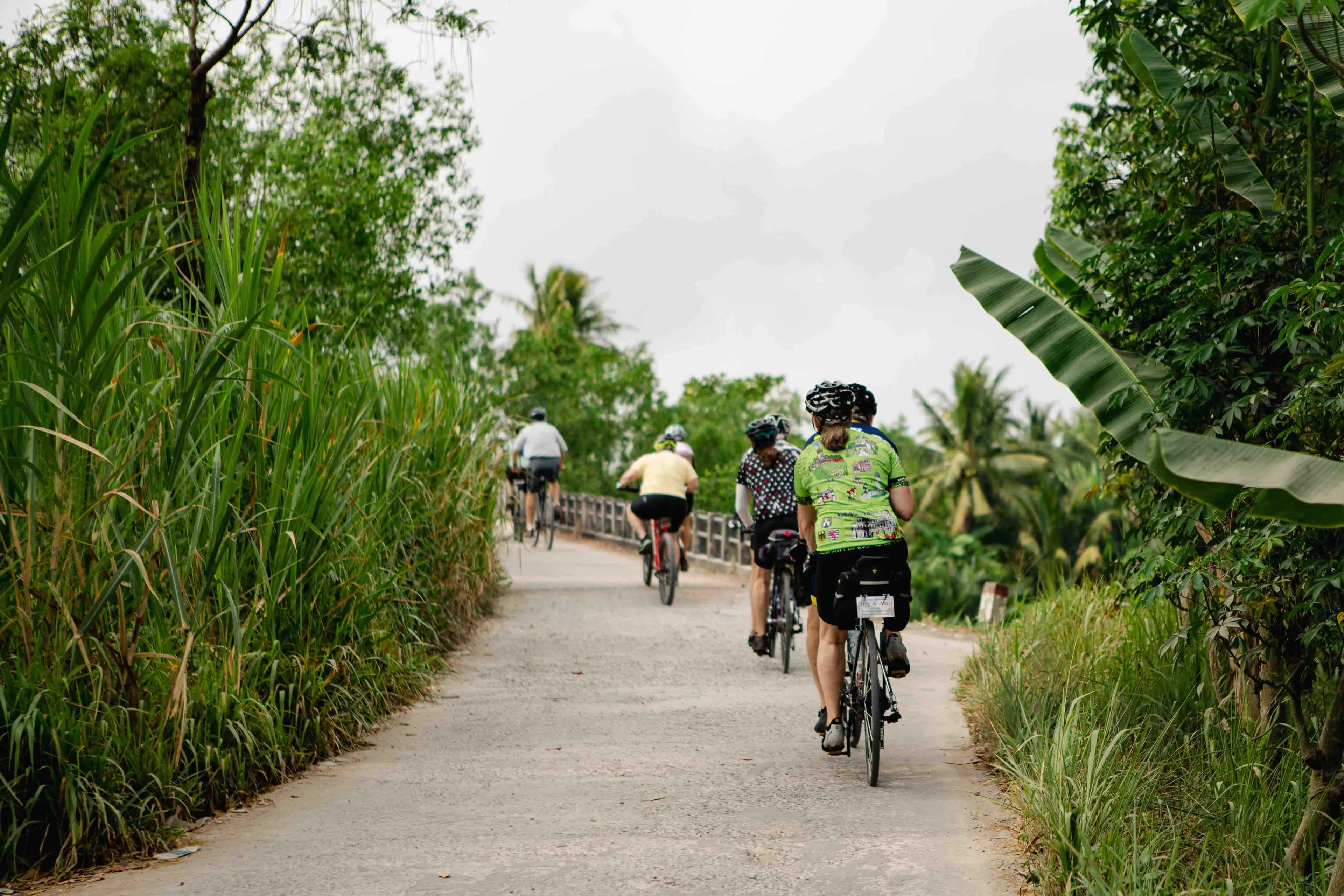 Mr Biker Saigon, Cycling Along The Village Road of mekong Delta