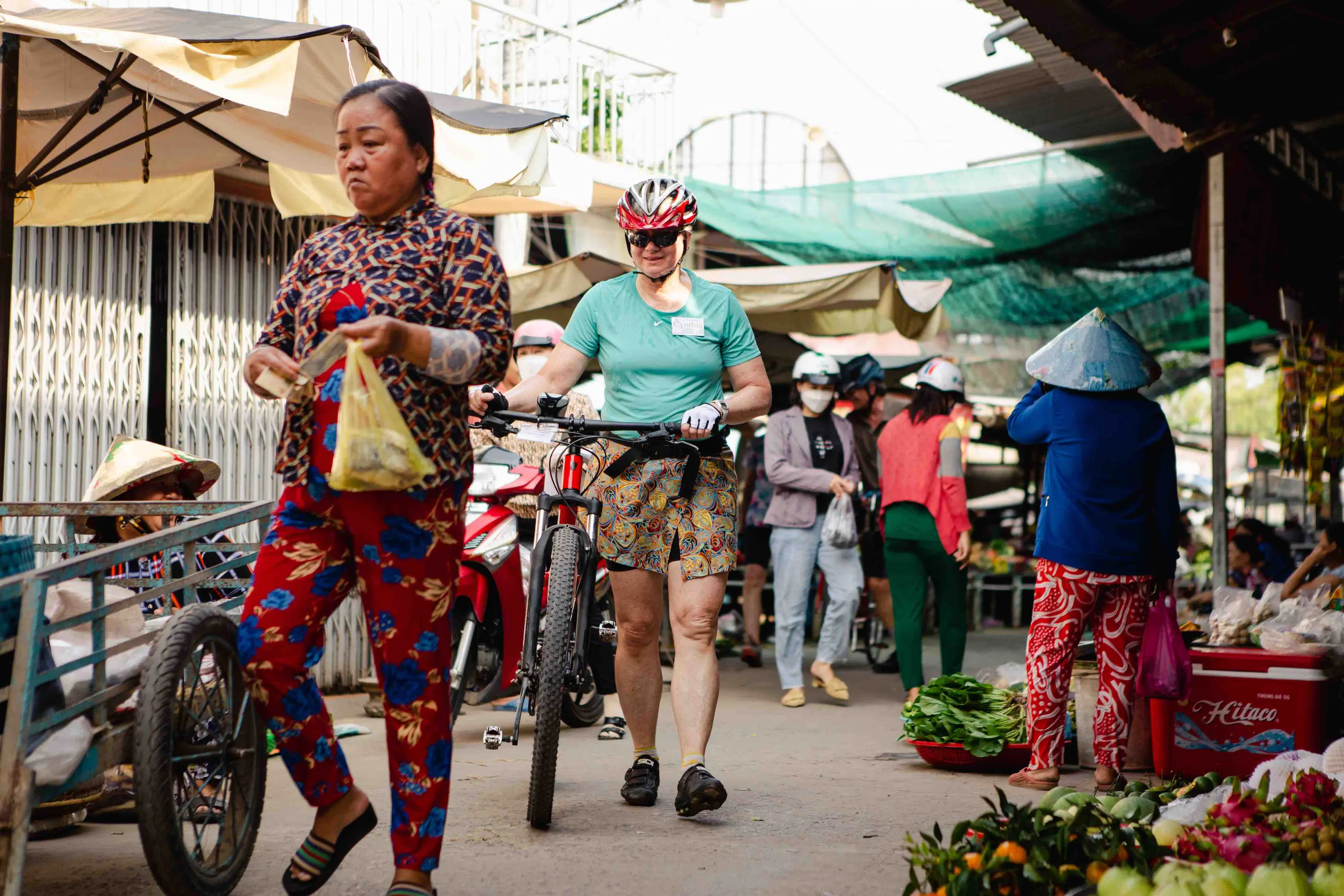 Mr Biker Saigon, Mekong Delta Local Market