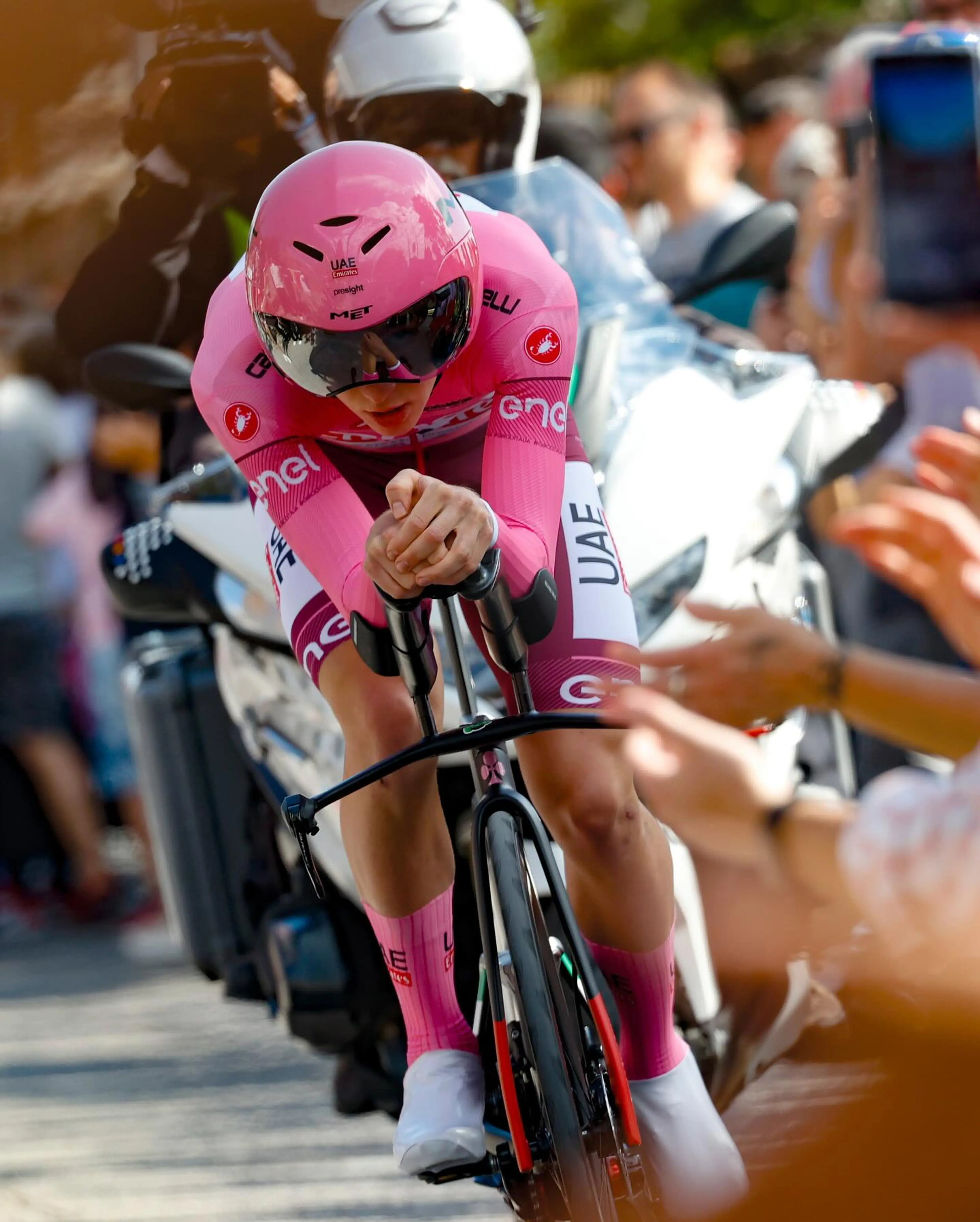 Tadej Pogacar, Giro d'Italia 2024 Winner, Time Trial Stage