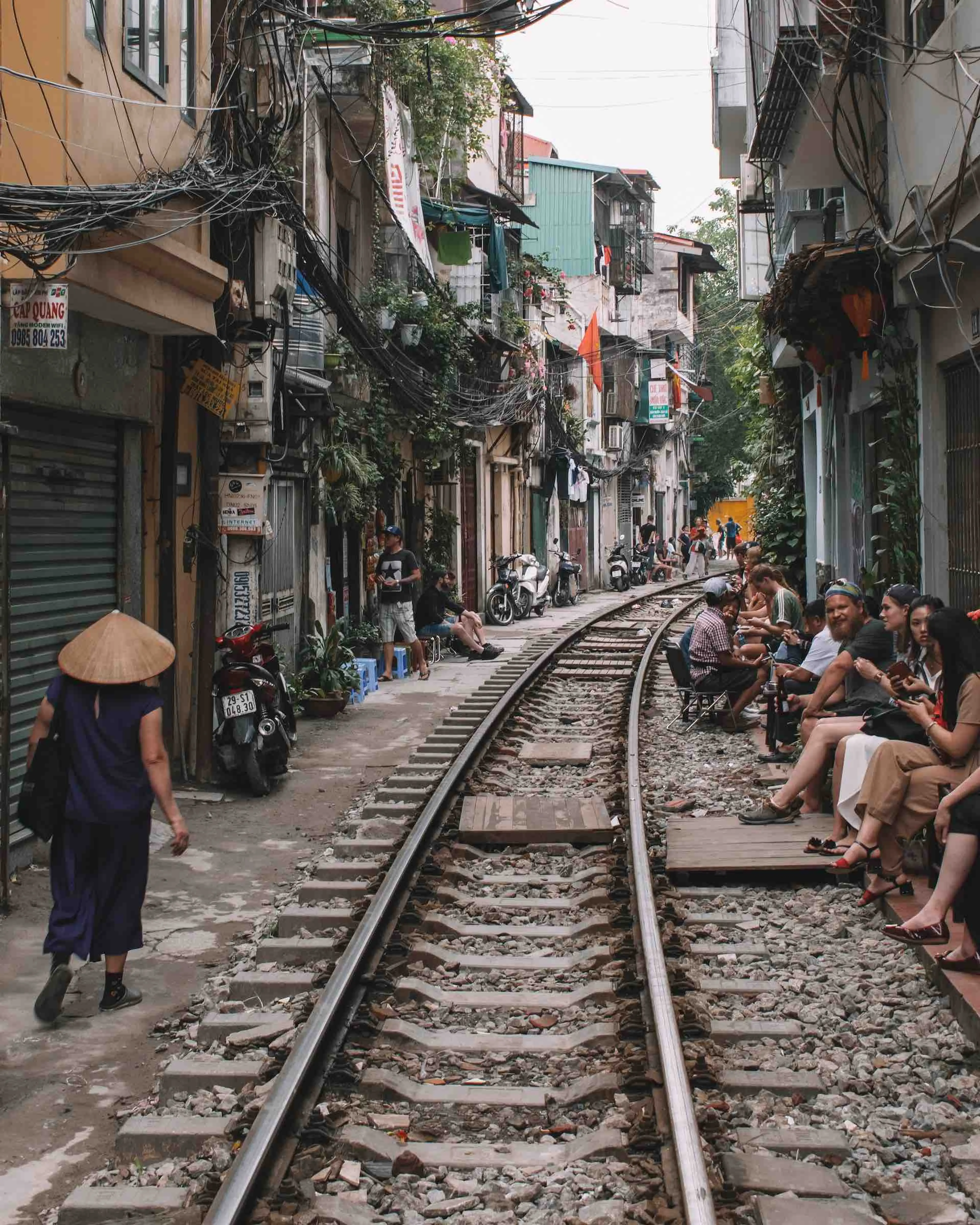 Mr Biker Saigon, The Train Street in Hanoi