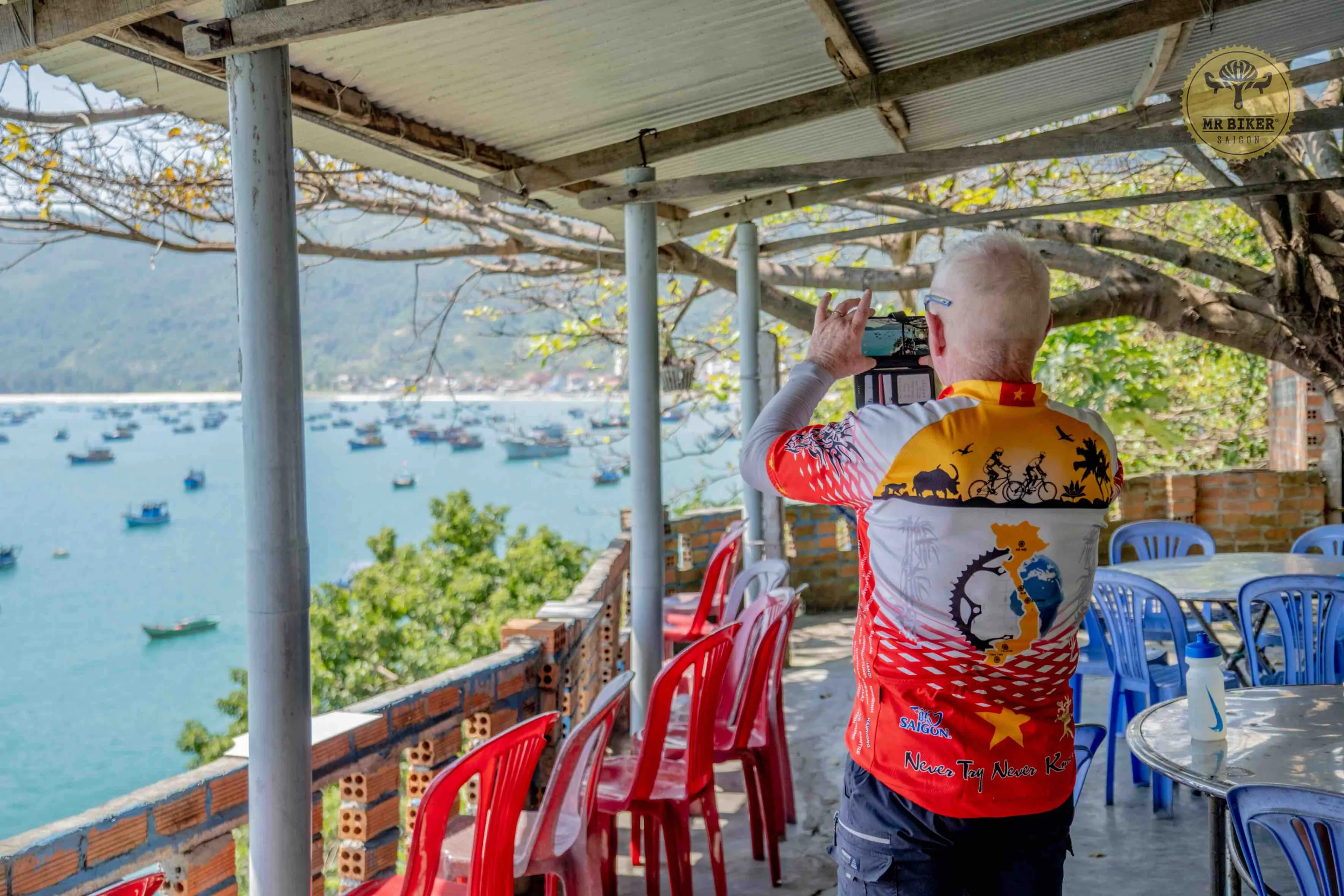 Every Mr Biker Saigon Bike Trips Is Covered With "Great View" Restaurant - Vietnam Central Coast Ride 2022