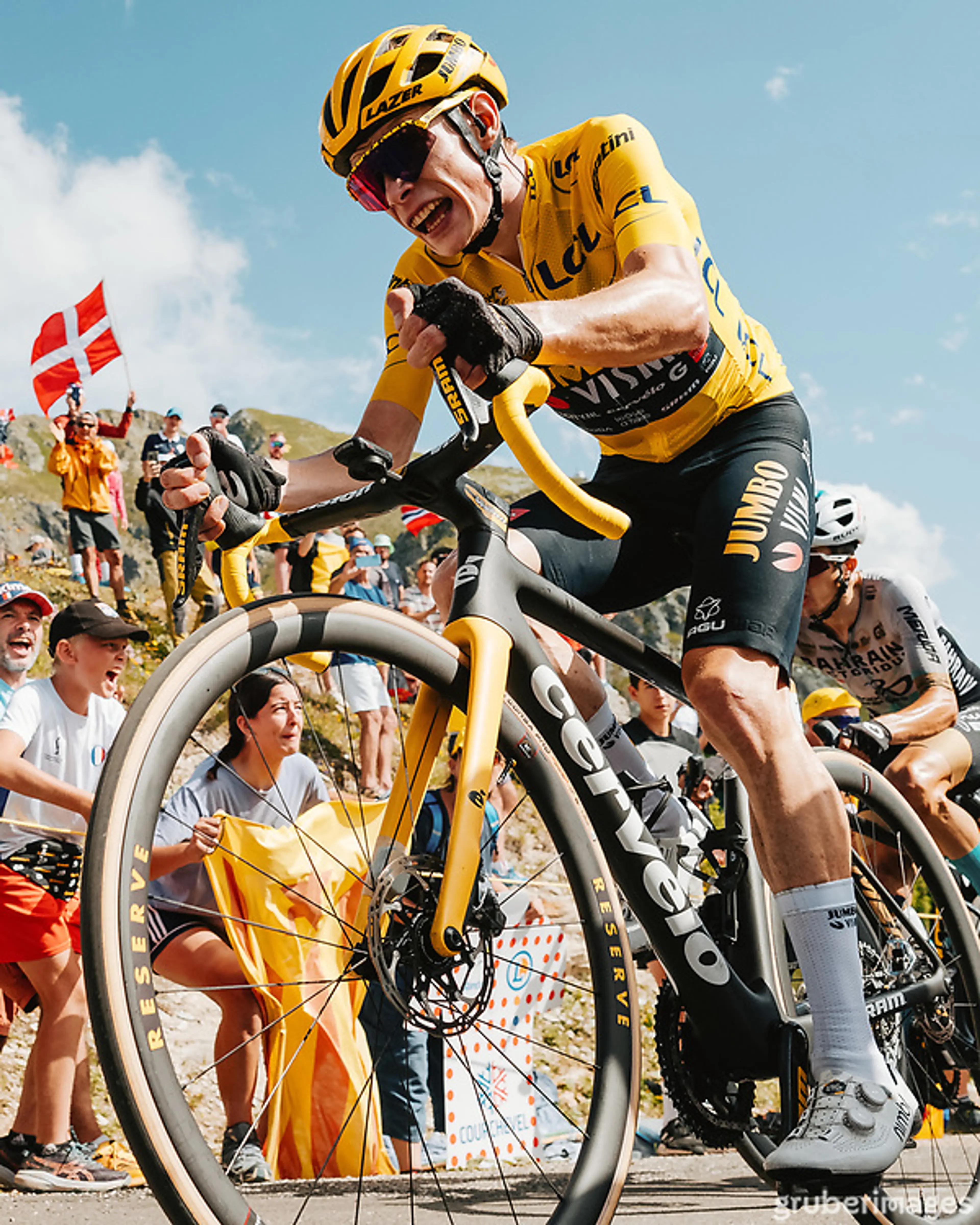 Jonas Vingeegard, Yellow Jersey Winner of Tour De France 2022 and 2023, Gruber Images