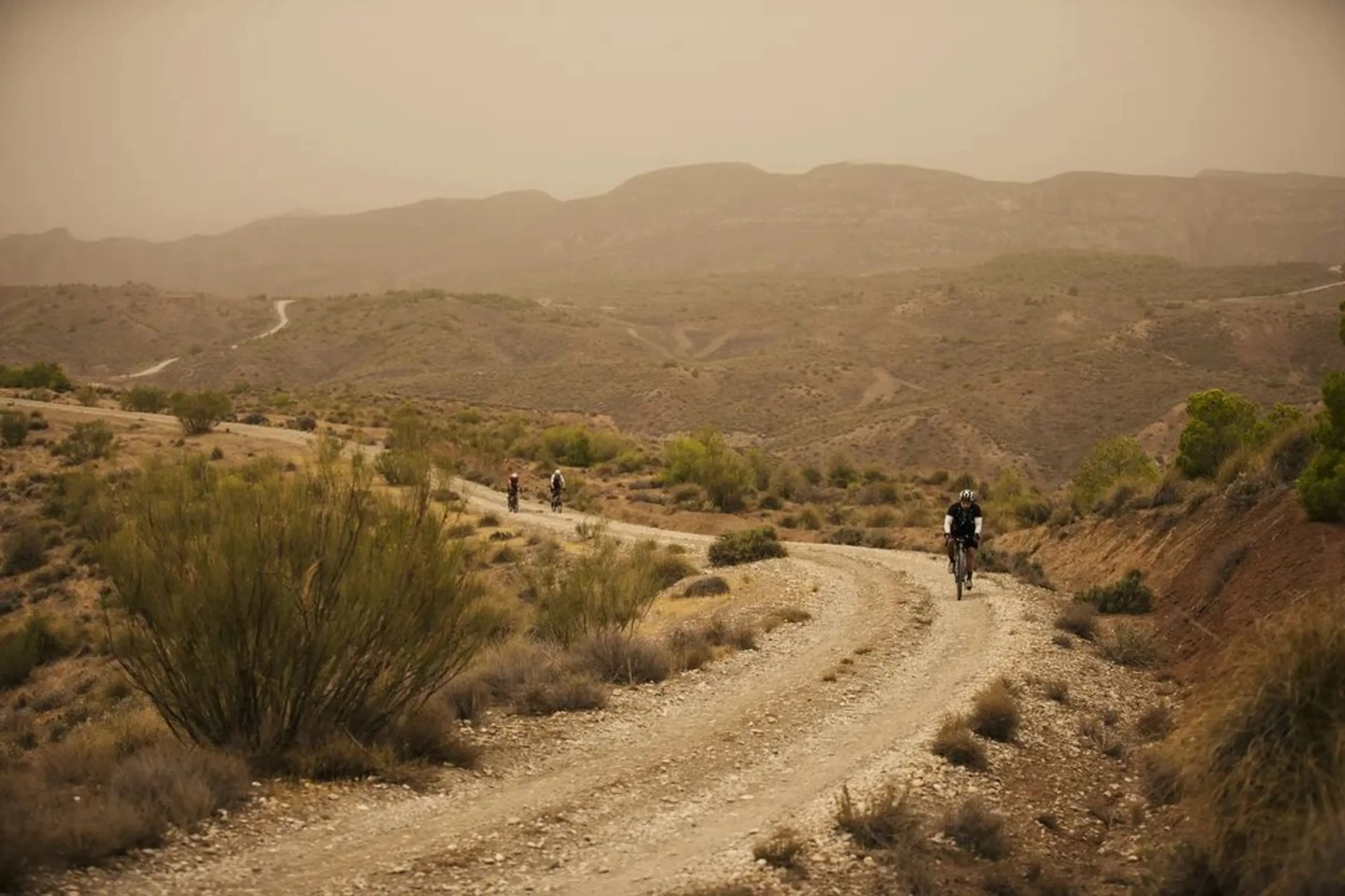 Torrential rain, mud, puddles and grey skies are definitely not things you generally associate with Badlands