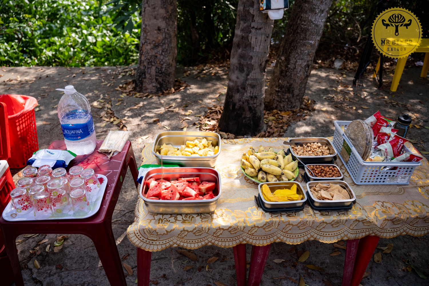 On-route nutrition, drinks and snacks